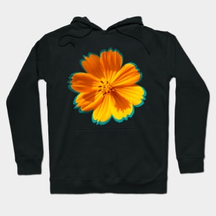 yellow blooming cosmosflower, blossom, floral Hoodie
